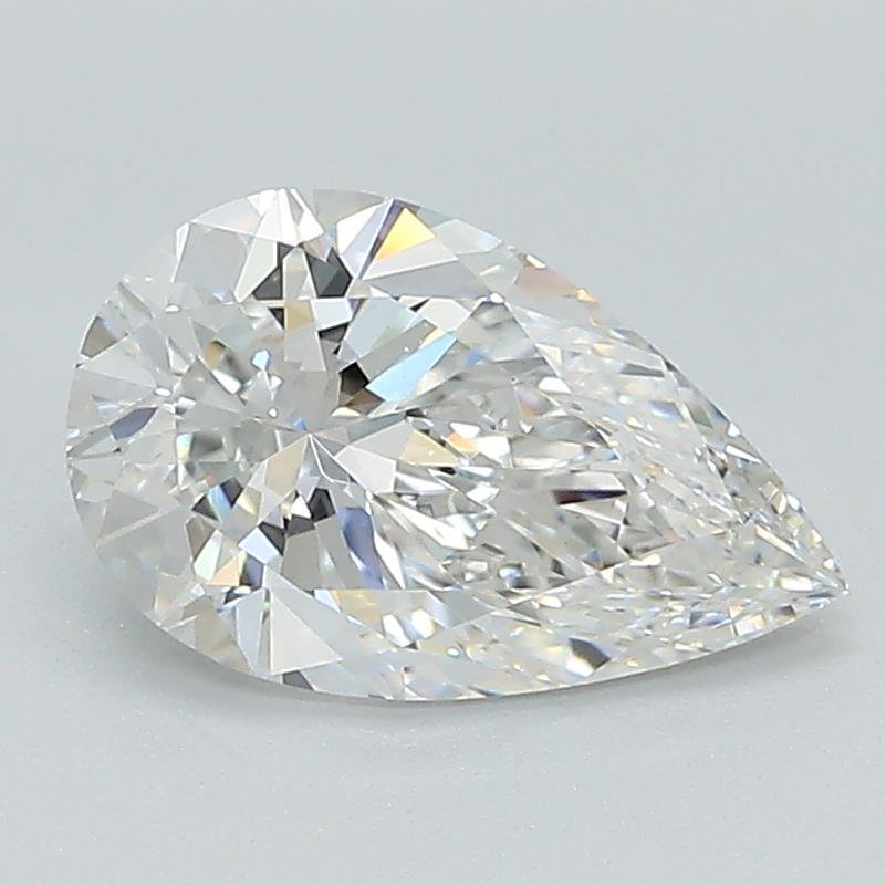 1.52ct E VS1 Rare Carat Ideal Cut Pear Lab Grown Diamond