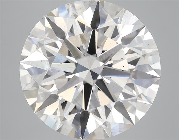 7.65ct G SI1 Rare Carat Ideal Cut Round Lab Grown Diamond