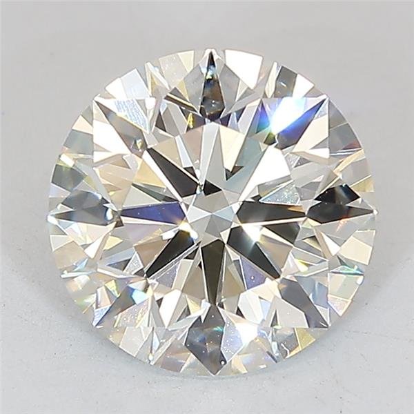 2.51ct I VVS2 Rare Carat Ideal Cut Round Lab Grown Diamond