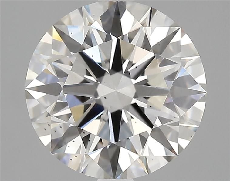 2.63ct H SI1 Rare Carat Ideal Cut Round Lab Grown Diamond