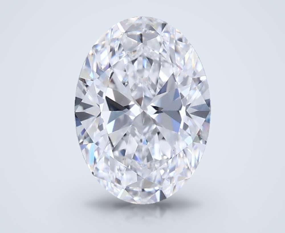 1.00 Carat Oval Lab Diamond