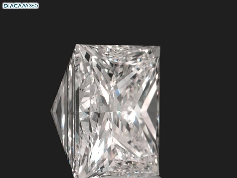 6.15ct G VS2 Rare Carat Ideal Cut Princess Diamond