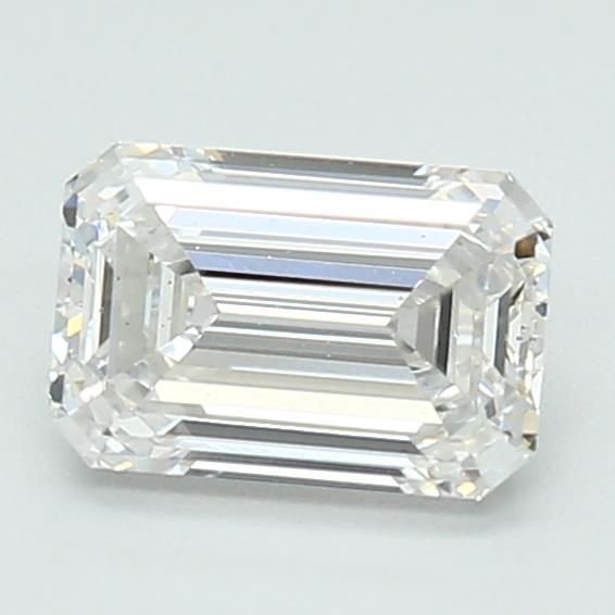 1.02ct E VS1 Rare Carat Ideal Cut Emerald Lab Grown Diamond