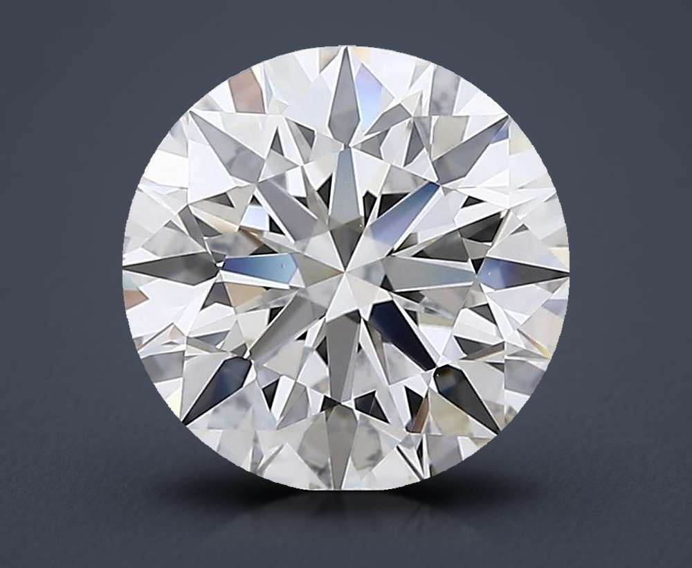 4.29 Carat Round Lab Diamond