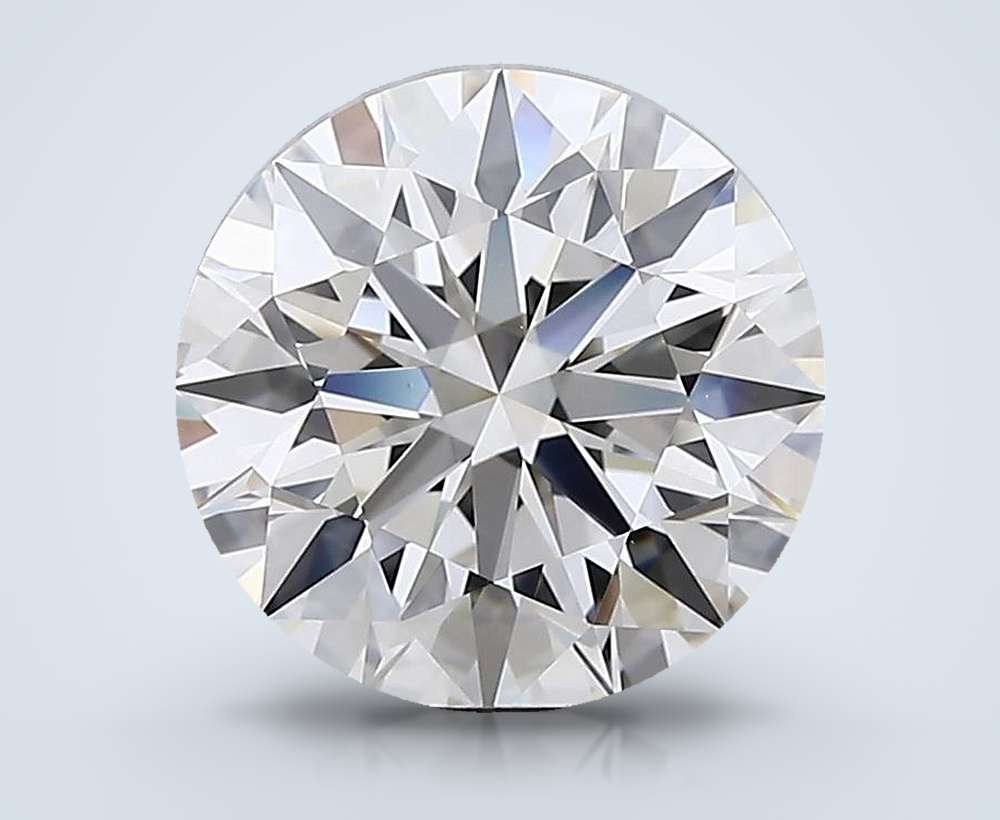 4.29 Carat Round Lab Diamond