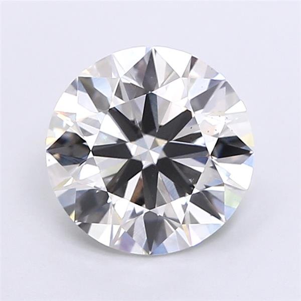 2.01ct F VS2 Rare Carat Ideal Cut Round Lab Grown Diamond