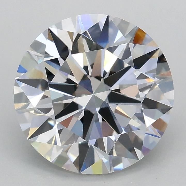 2.04ct D VVS2 Rare Carat Ideal Cut Round Lab Grown Diamond