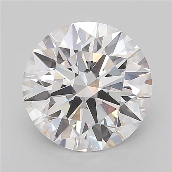 4.06ct E VS2 Rare Carat Ideal Cut Round Lab Grown Diamond