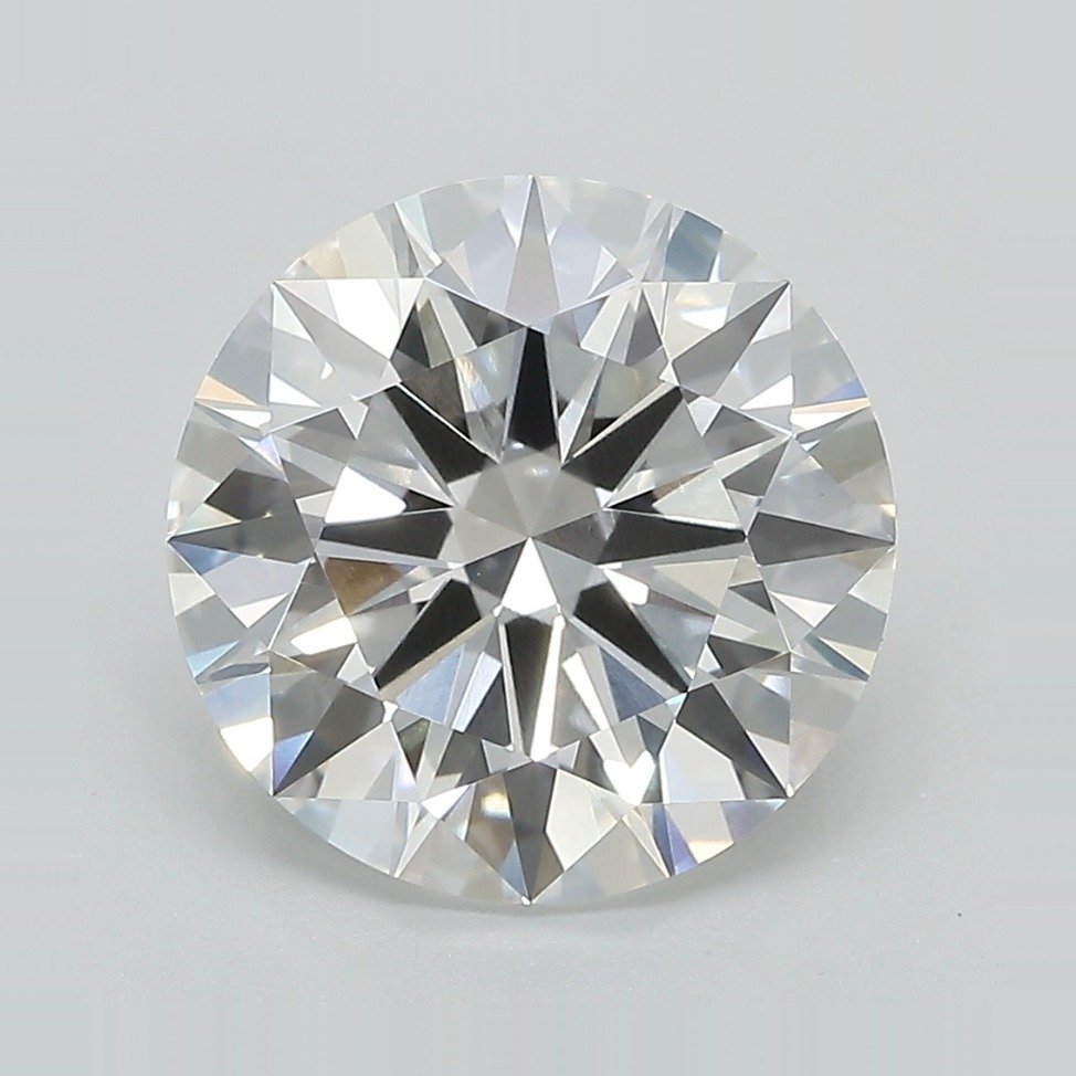 4.64ct D VVS2 Rare Carat Ideal Cut Round Lab Grown Diamond