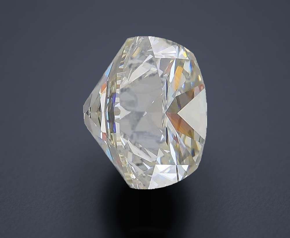 3.08 Carat Round Lab Diamond