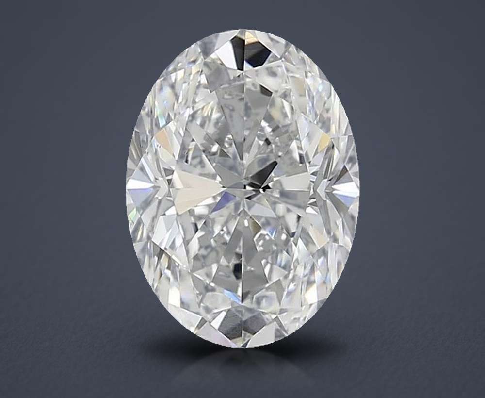 1.50 Carat Oval Natural Diamond