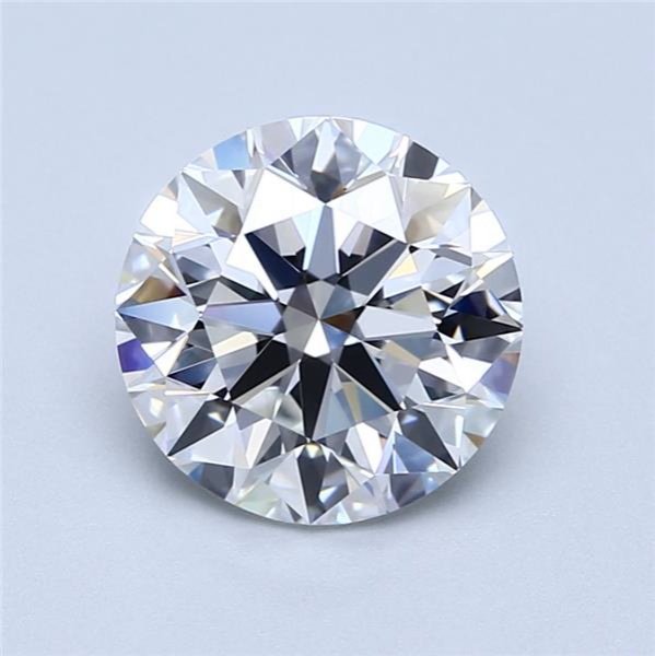 2.37ct F VVS1 Rare Carat Ideal Cut Round Diamond