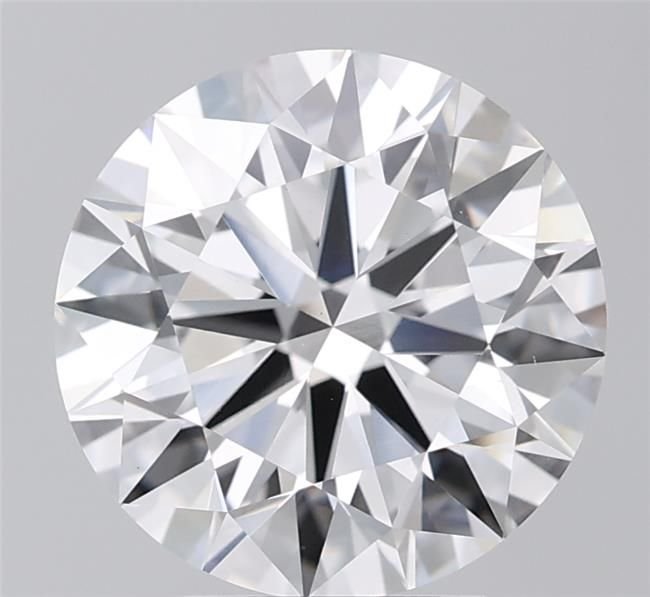 3.99 Carat Round Lab Diamond