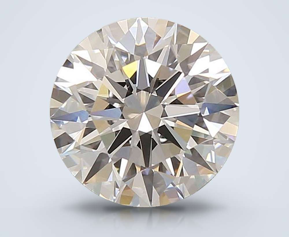 3.08 Carat Round Lab Diamond