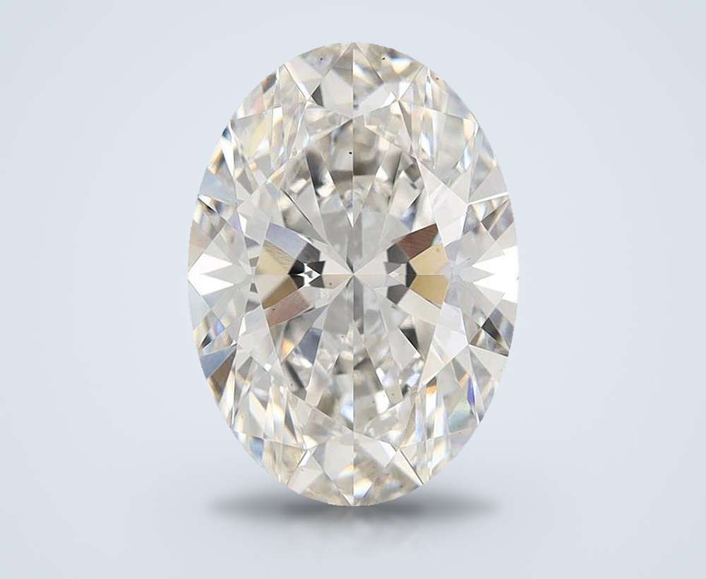 3.73 Carat Oval Lab Diamond