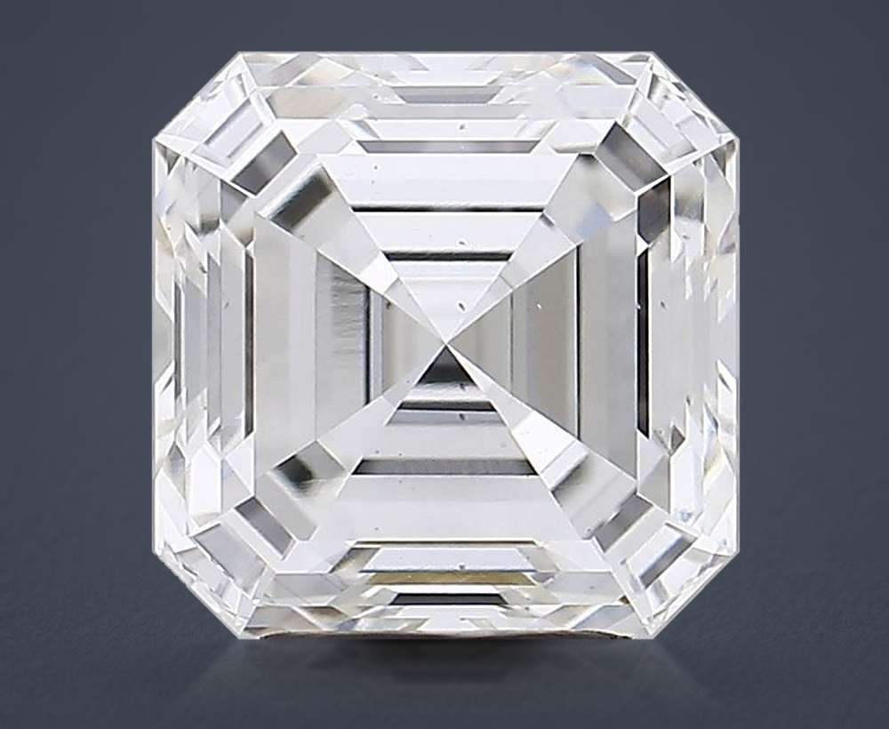 4.00 Carat Asscher Lab Diamond
