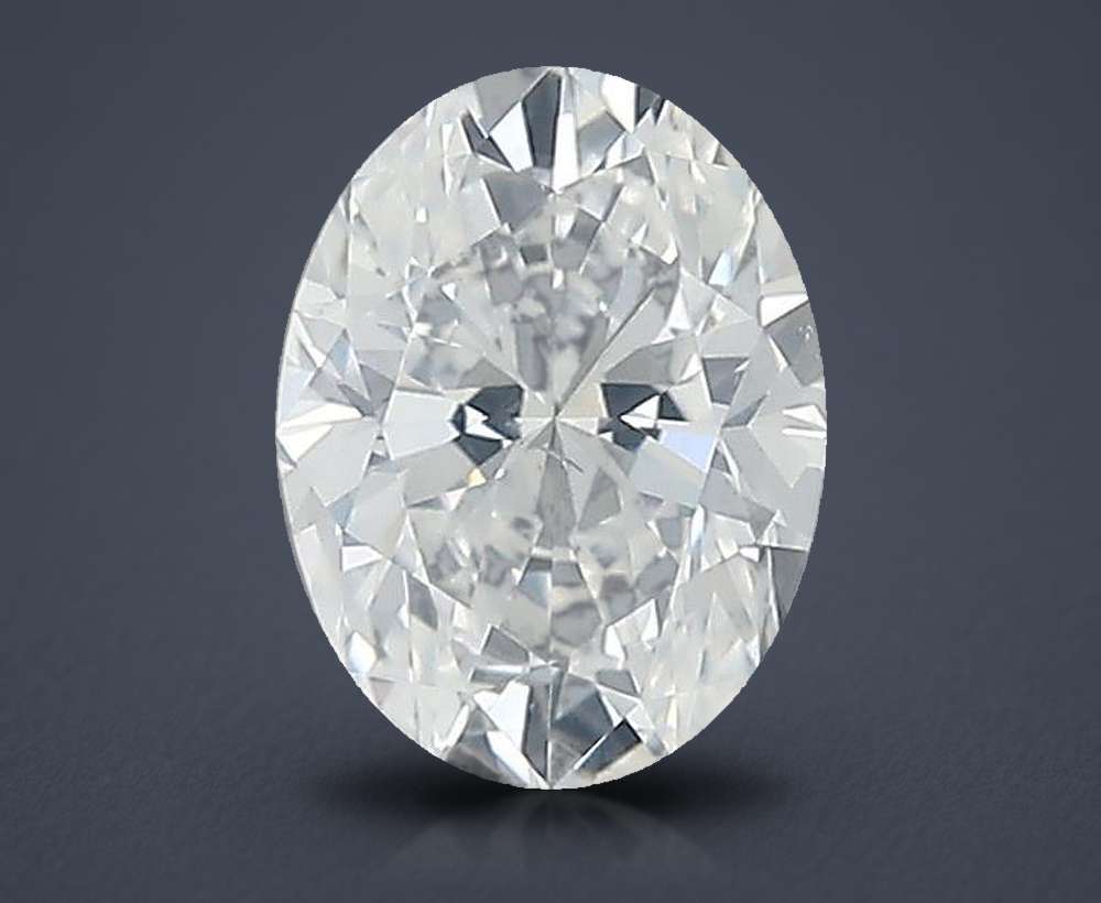 0.50 Carat Oval Natural Diamond