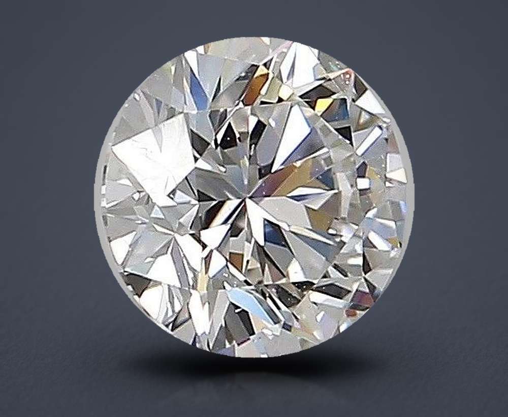 1.09 Carat Round Natural Diamond