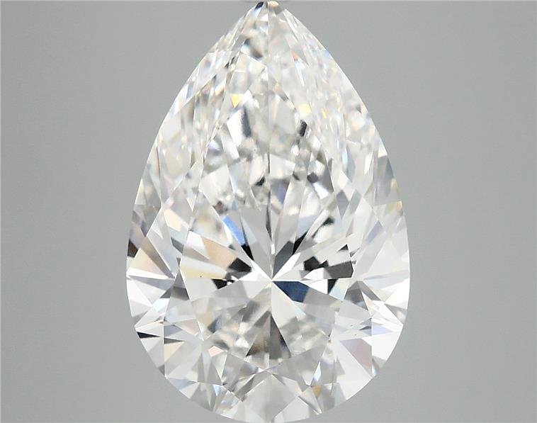 6.10 Carat Pear Lab Diamond