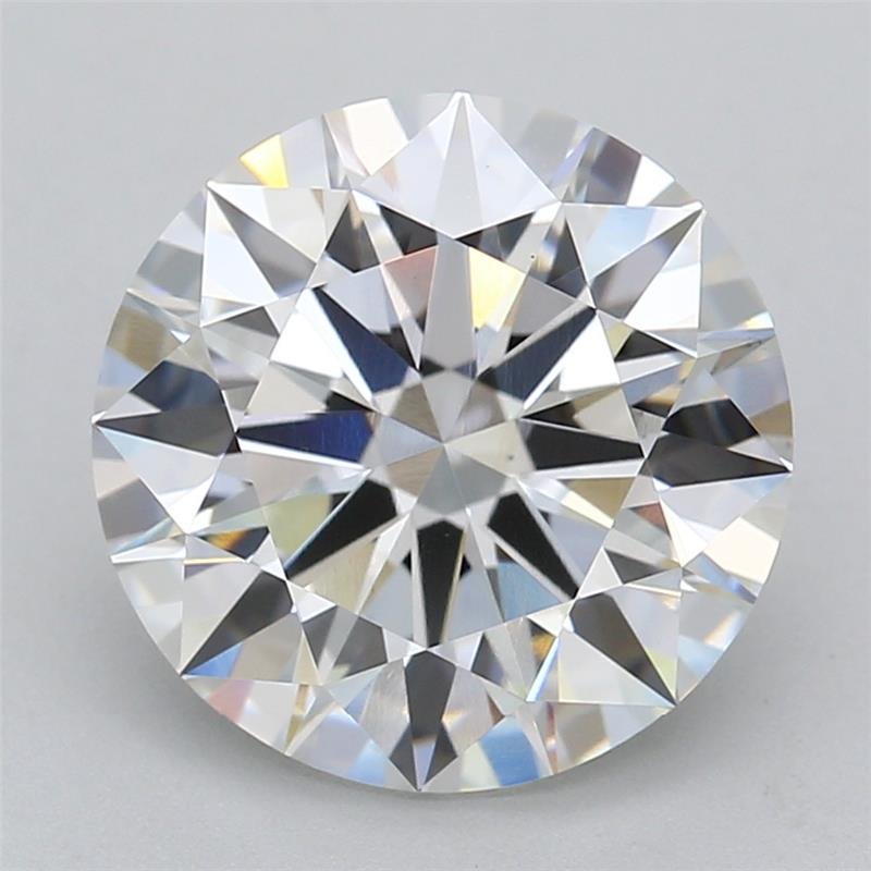 4.05ct D VS1 Rare Carat Ideal Cut Round Lab Grown Diamond