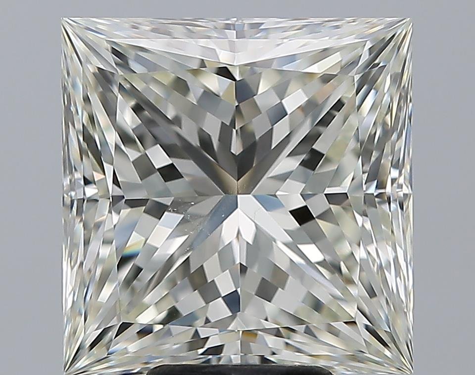 7.53ct K SI1 Rare Carat Ideal Cut Princess Diamond