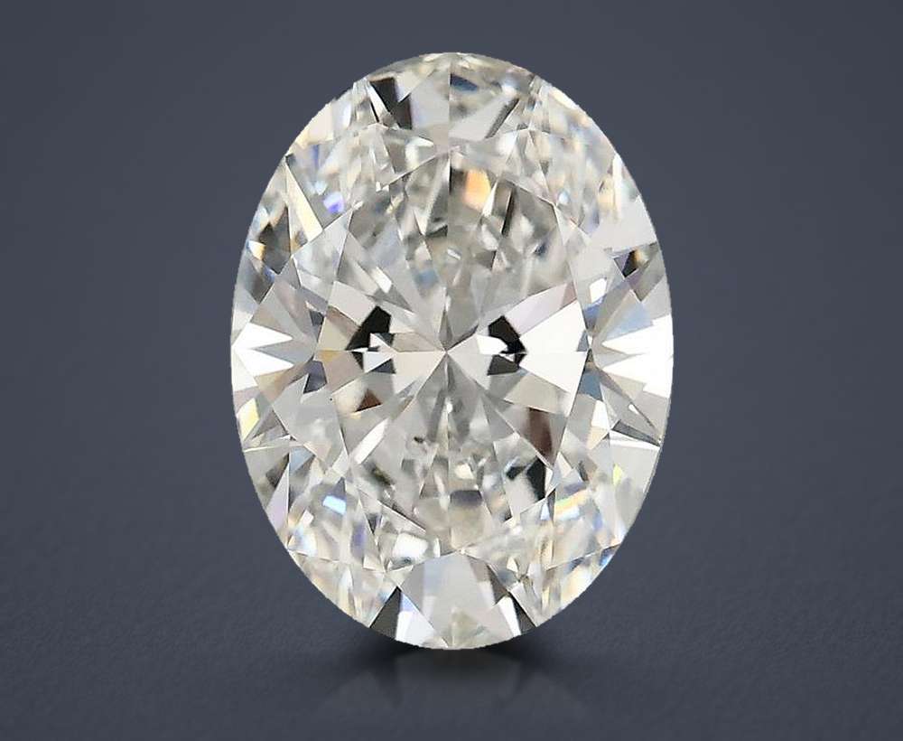 2.80 Carat Oval Lab Diamond