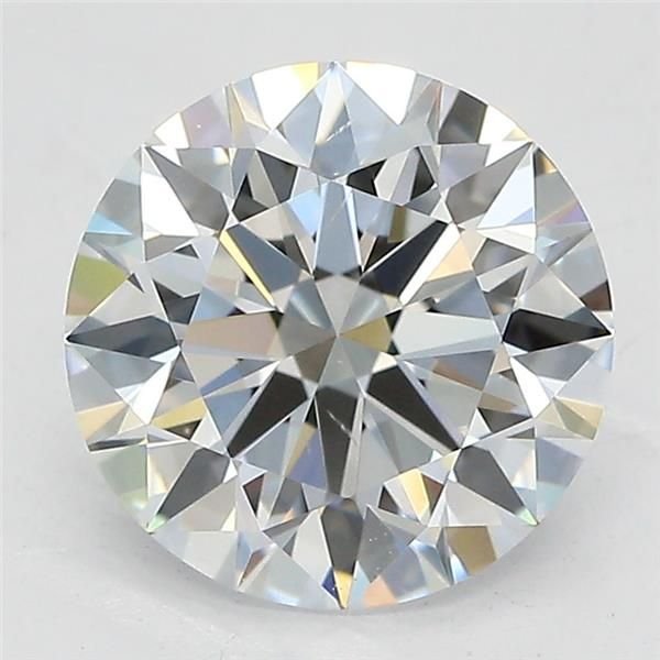 2.00ct D VS2 Rare Carat Ideal Cut Round Lab Grown Diamond