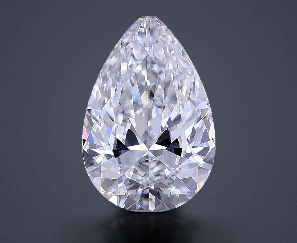 0.70 Carat Pear Natural Diamond