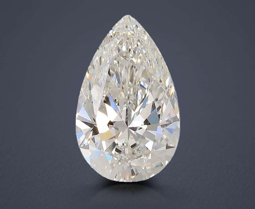 5.05 Carat Pear Lab Diamond