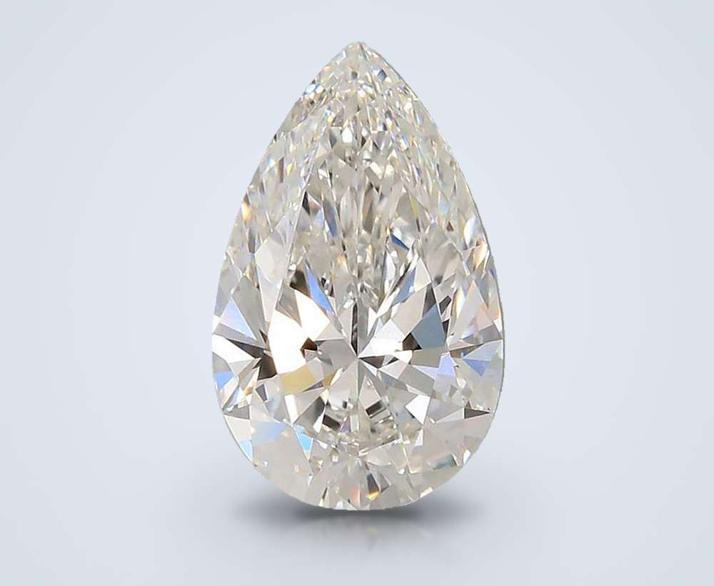 5.05 Carat Pear Lab Diamond