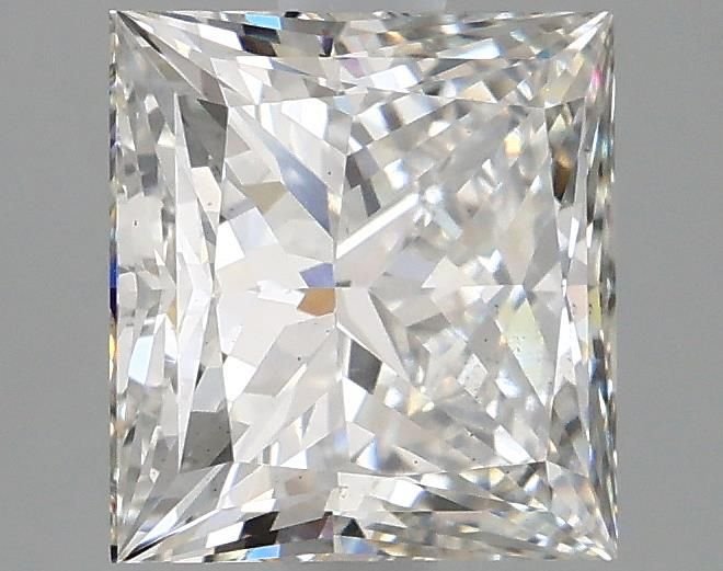 2.17ct H VS2 Rare Carat Ideal Cut Princess Lab Grown Diamond