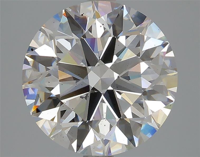 3.89ct F SI1 Rare Carat Ideal Cut Round Lab Grown Diamond