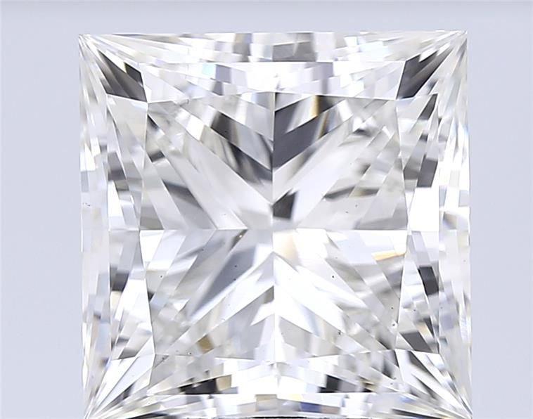 10.01ct F VS2 Rare Carat Ideal Cut Princess Lab Grown Diamond