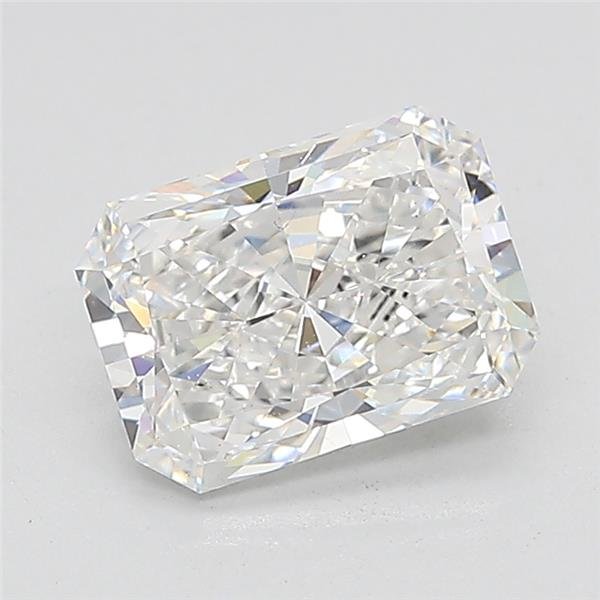 1.50ct E VS1 Rare Carat Ideal Cut Radiant Lab Grown Diamond