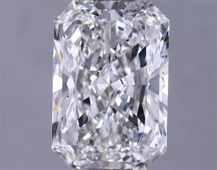 1.29ct F SI1 Rare Carat Ideal Cut Radiant Lab Grown Diamond
