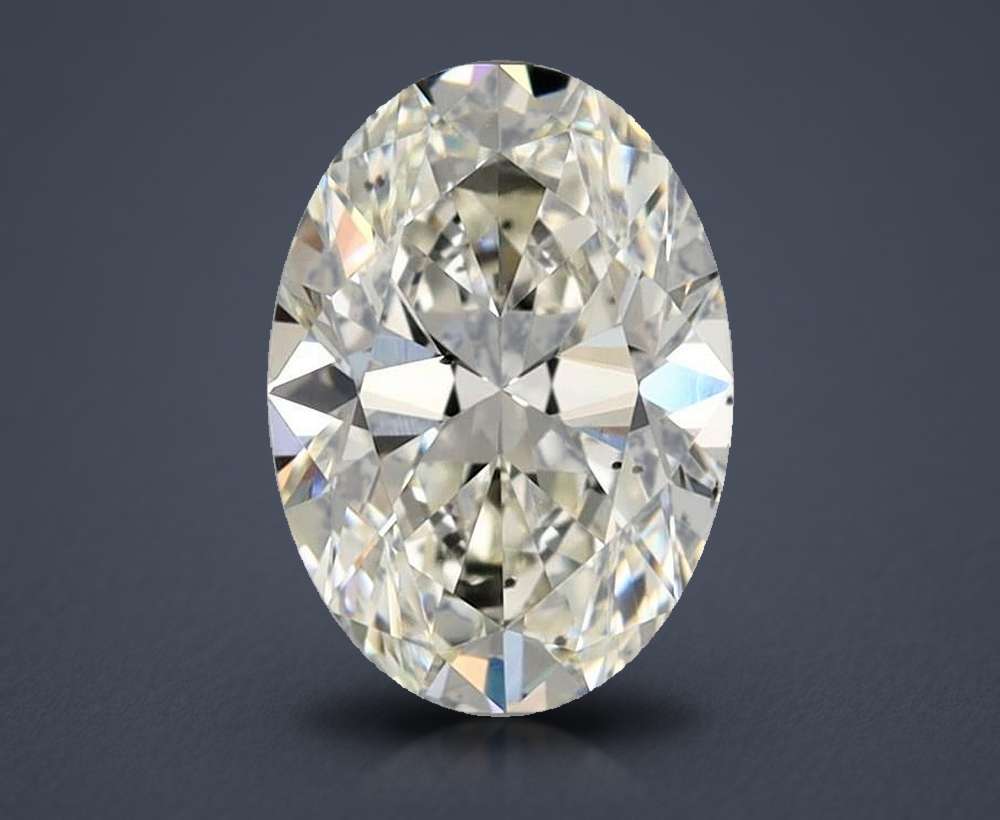 1.00 Carat Oval Natural Diamond