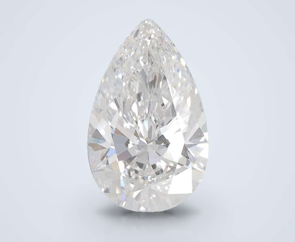 1.58 Carat Pear Lab Diamond