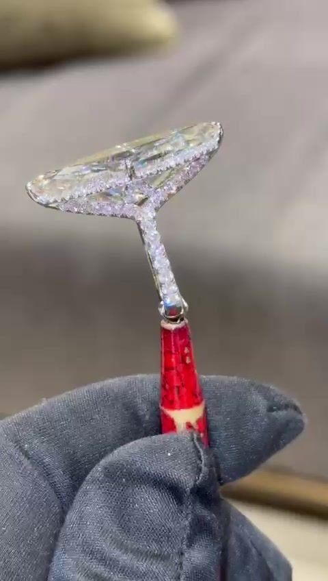 19.85ct J IF Excellent Cut Marquise Diamond