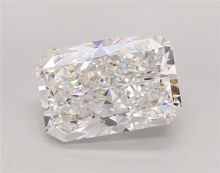 4.01ct E VVS2 Rare Carat Ideal Cut Radiant Lab Grown Diamond