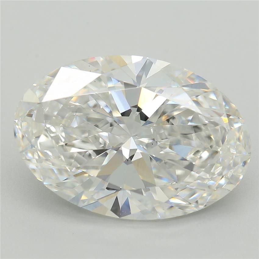 4.81ct E VS1 Rare Carat Ideal Cut Oval Lab Grown Diamond