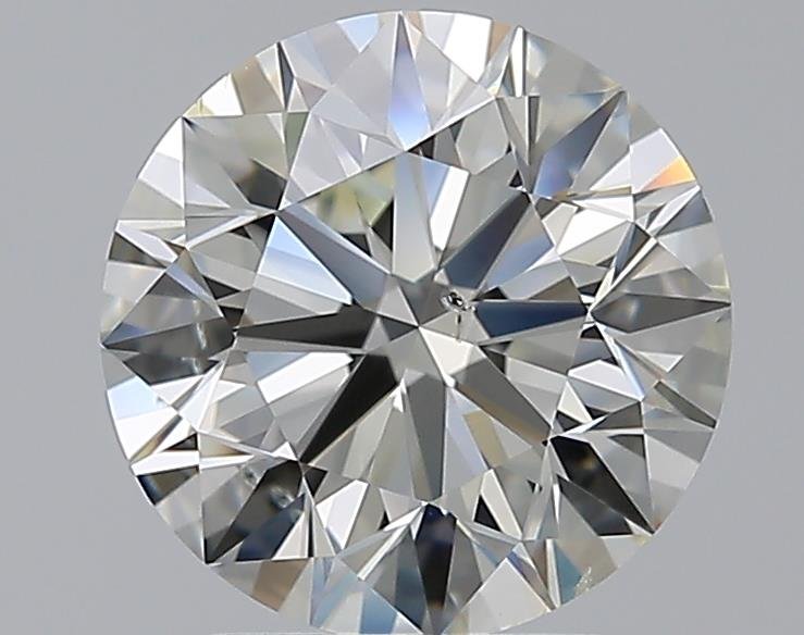 2.21ct J SI1 Excellent Cut Round Diamond