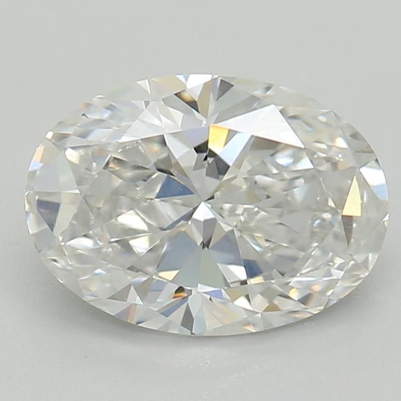 0.90ct E VS2 Very Good Cut Oval Lab Grown Diamond
