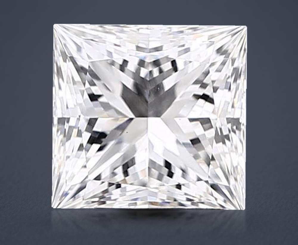1.70 Carat Princess Lab Diamond