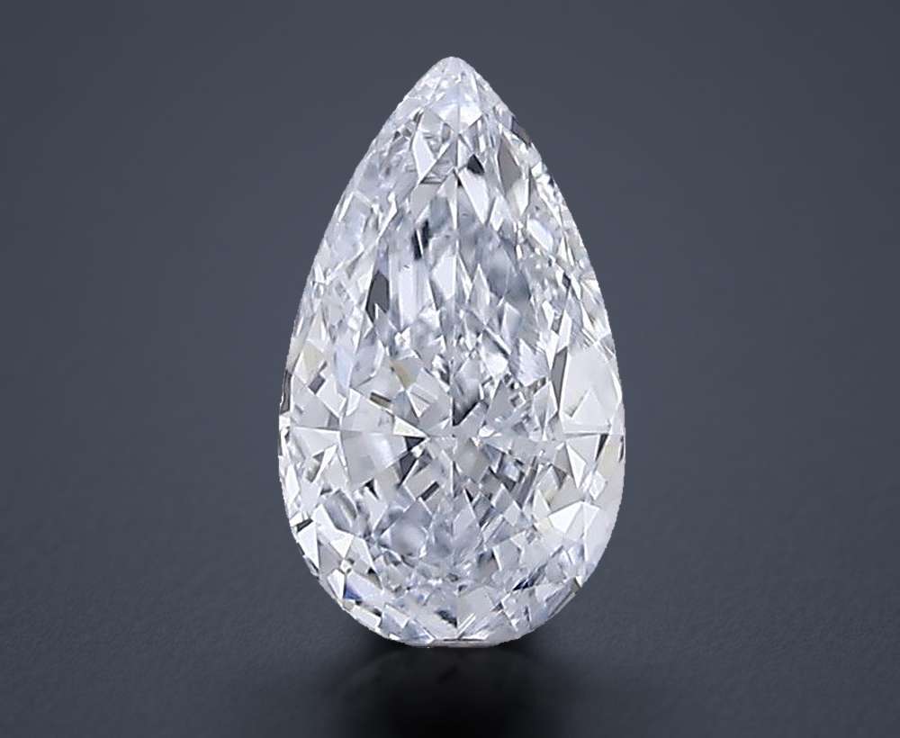 0.40 Carat Pear Lab Diamond