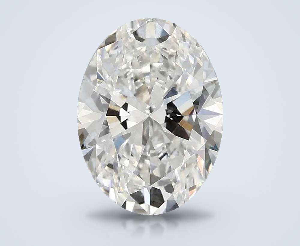 3.81 Carat Oval Lab Diamond