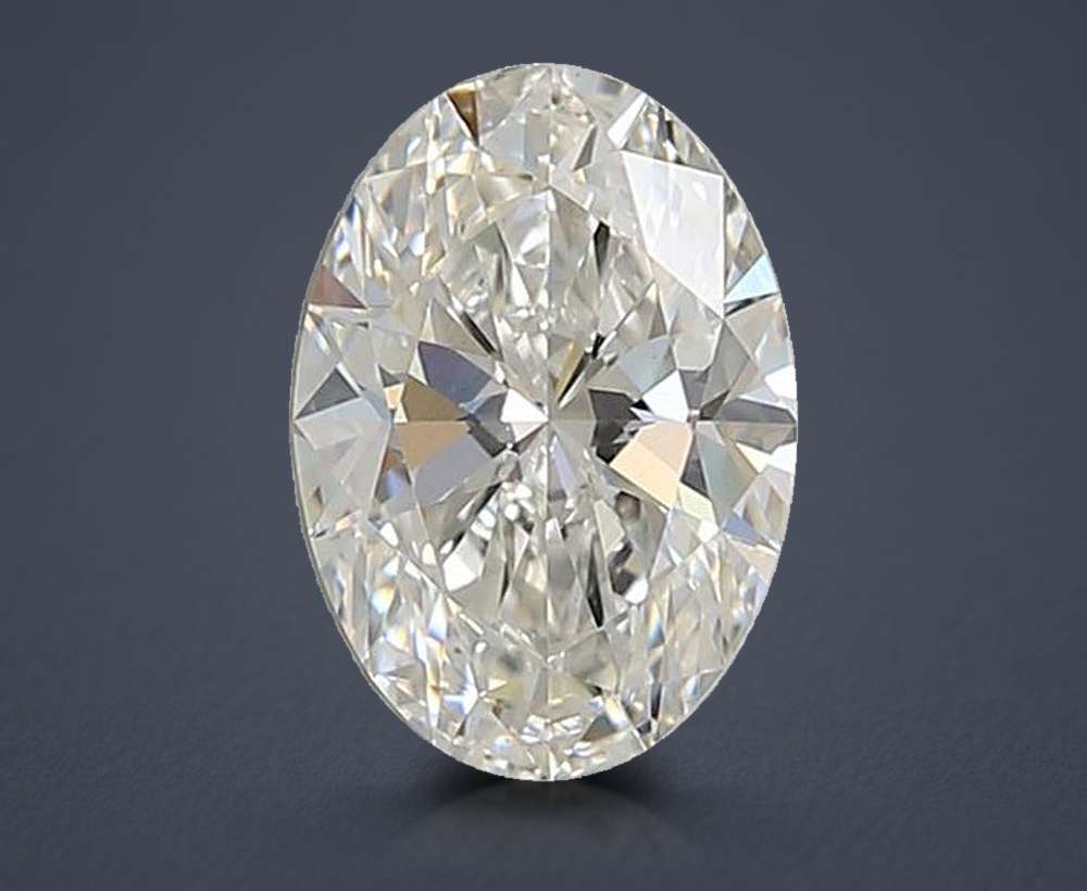 1.54 Carat Oval Lab Diamond