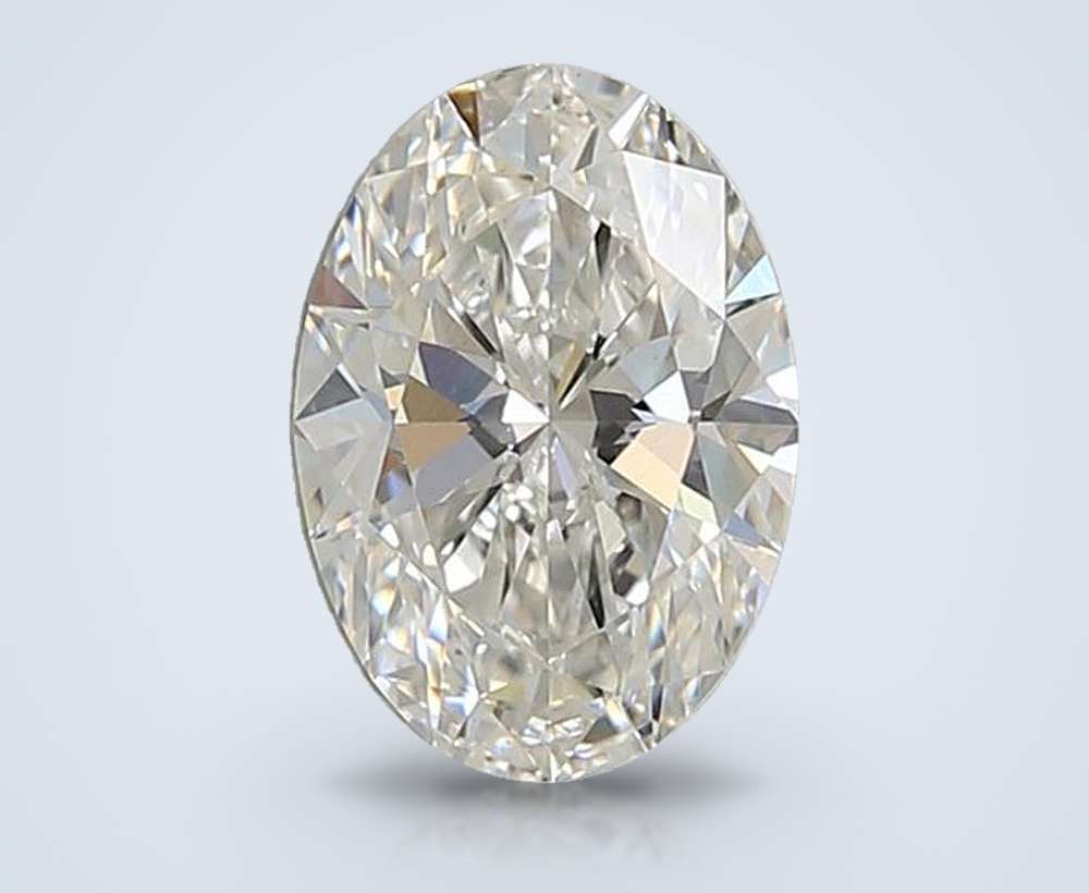 1.54 Carat Oval Lab Diamond