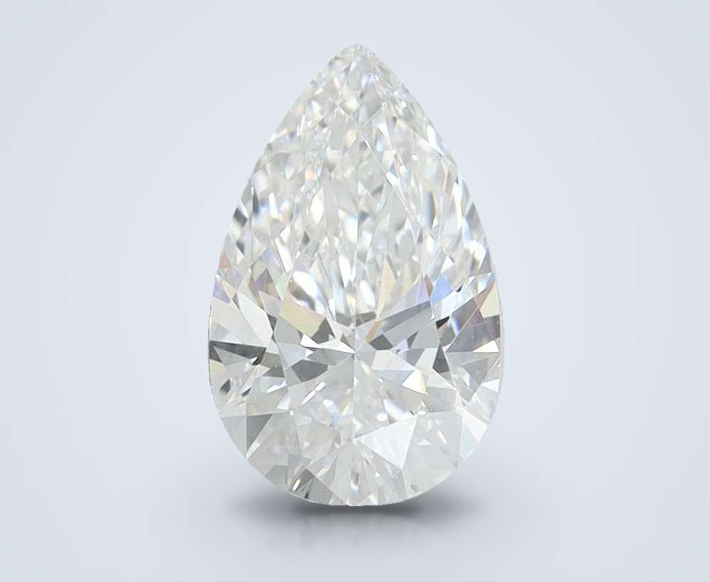 1.00 Carat Pear Lab Diamond