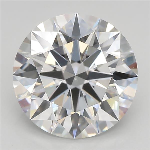 4.16ct F VVS2 Ideal Cut Round Lab Grown Diamond