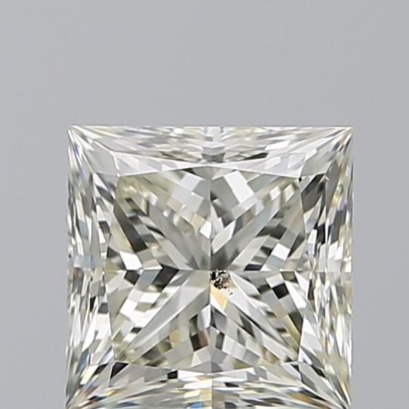 2.00ct K SI1 Rare Carat Ideal Cut Princess Diamond